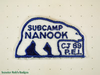 CJ'89 7th Canadian Jamboree Sub-Camp Nanook [CJ JAMB 07-5a]